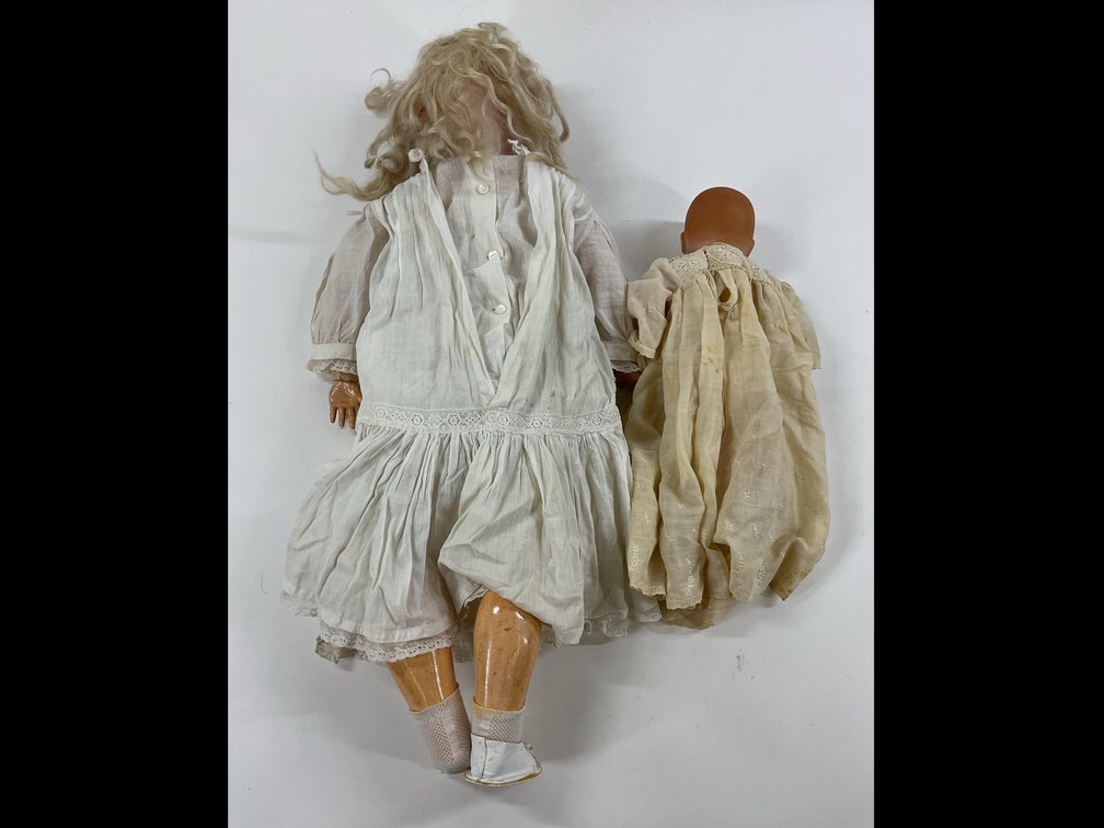 Image for GERMAN BISQUE DOLLS.