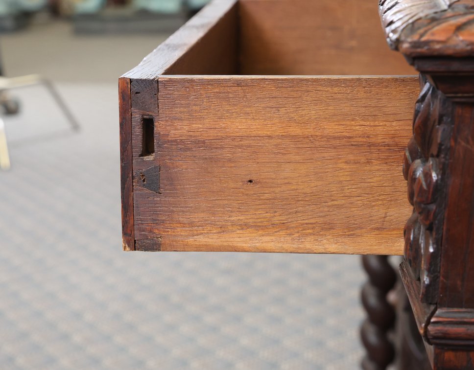 Image for 19th c. Continental Black Forest Carved Oak Buffet