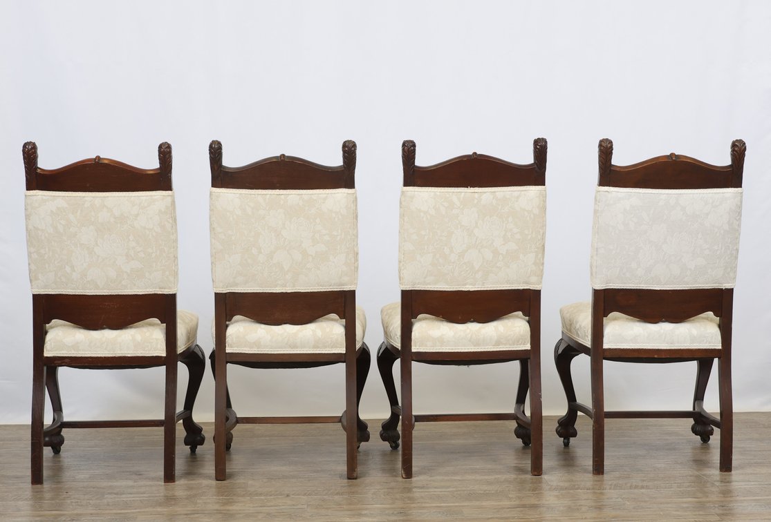 Image for R.J. Horner and Co. Carved Lion's Head Dining Chairs