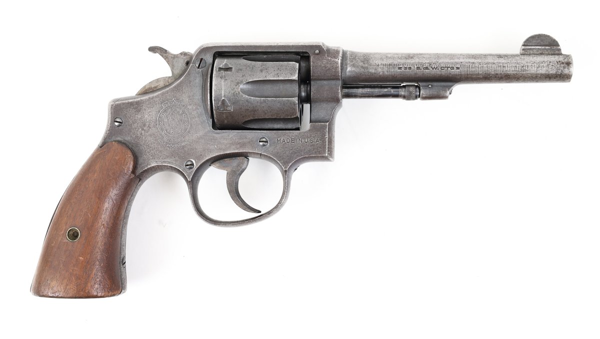 US Smith & Wesson M&P Model Of 1905 Double-Action Revolver