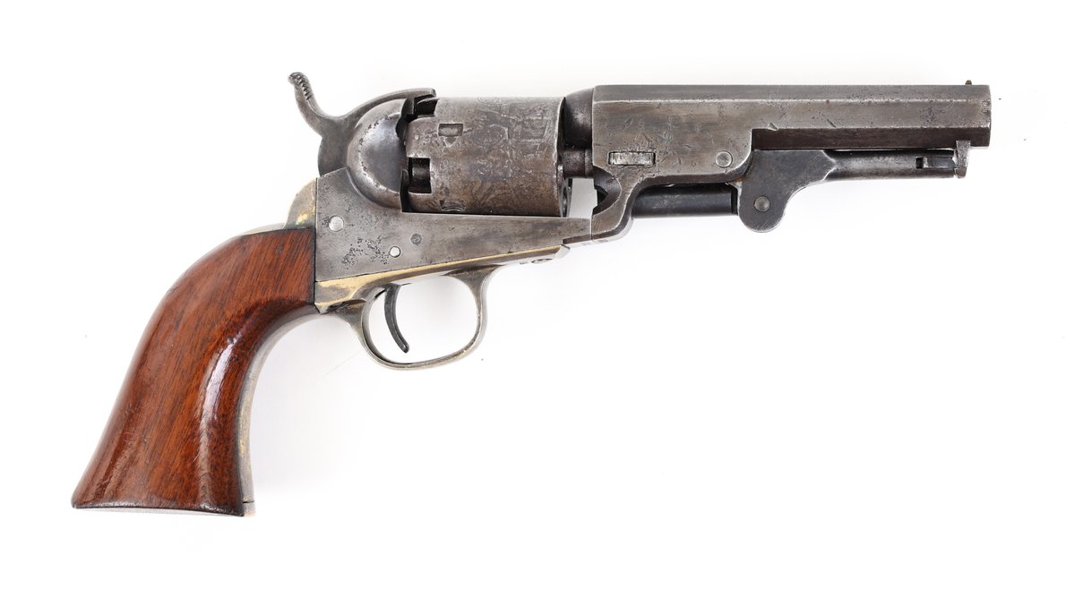 Antique Colt 1849 Pocket Model First Type Percussion Revolver