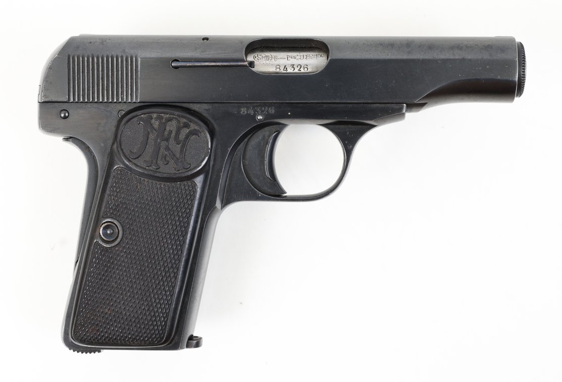 FN "Browning Patent" Model 1910 Semi Automatic Pistol