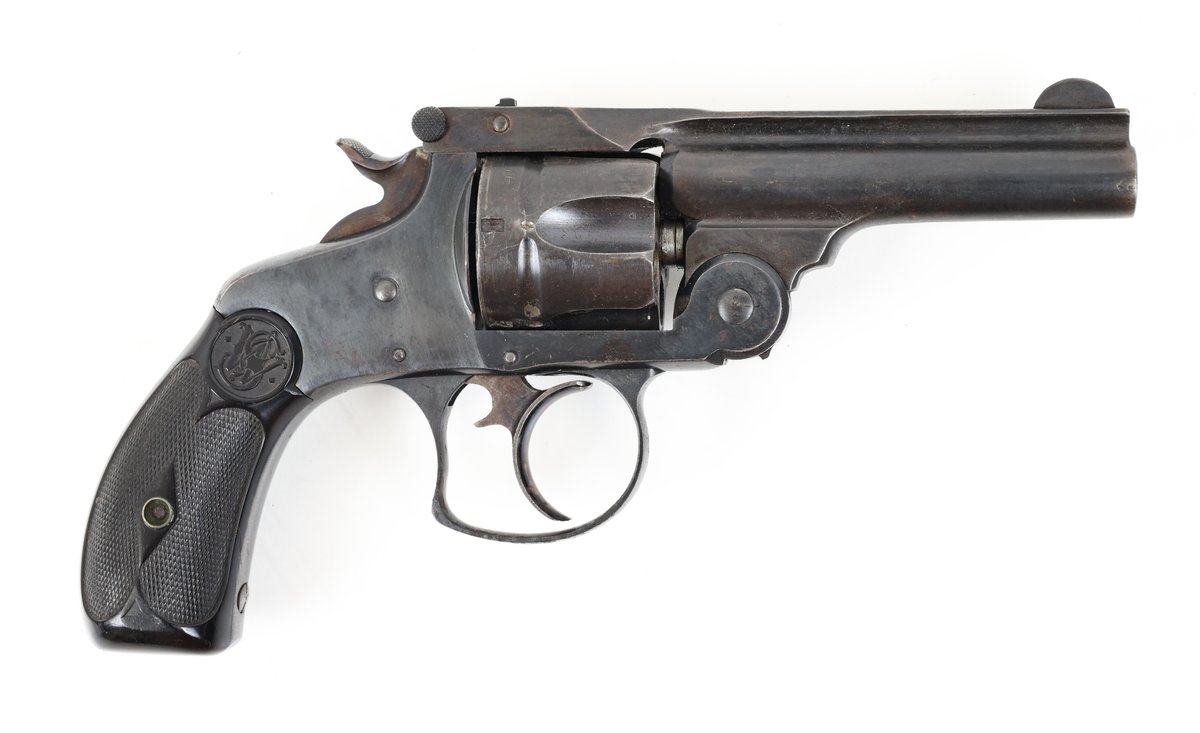 Antique Smith & Wesson 38 DA 2nd Model Double-Action Revolver