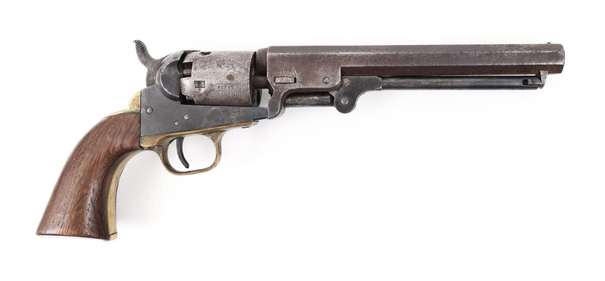 Desirable Antique Colt 1849 Pocket Model First Type Percussion Revolver