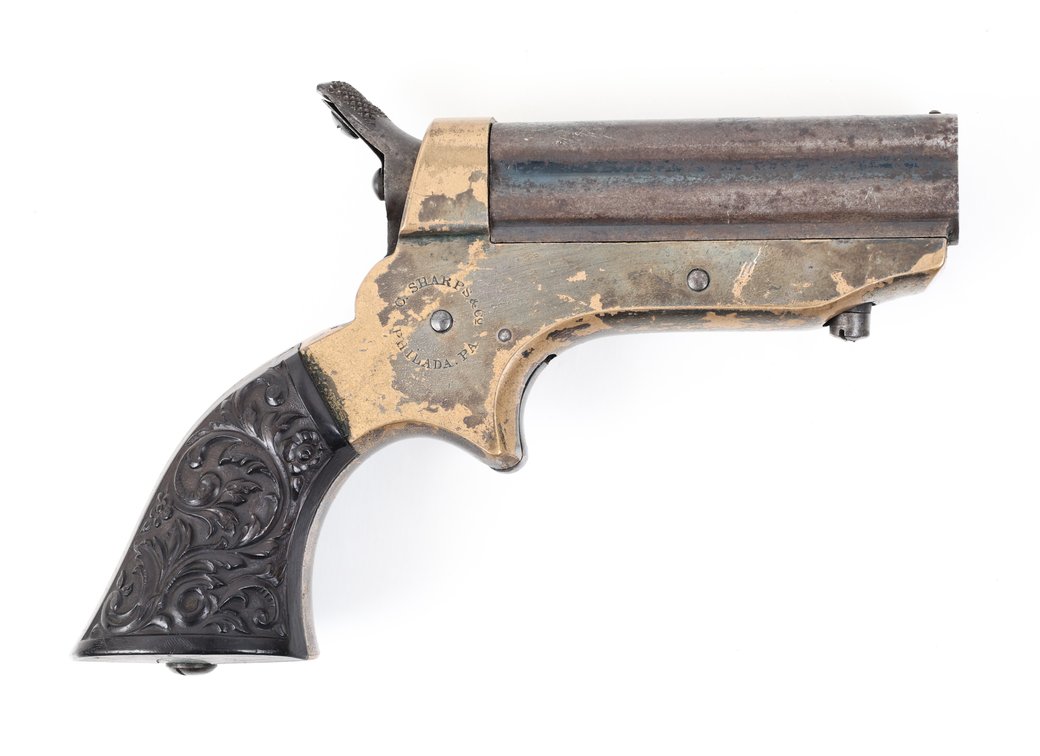 Antique C Sharps Pepperbox 1st Model Pistol