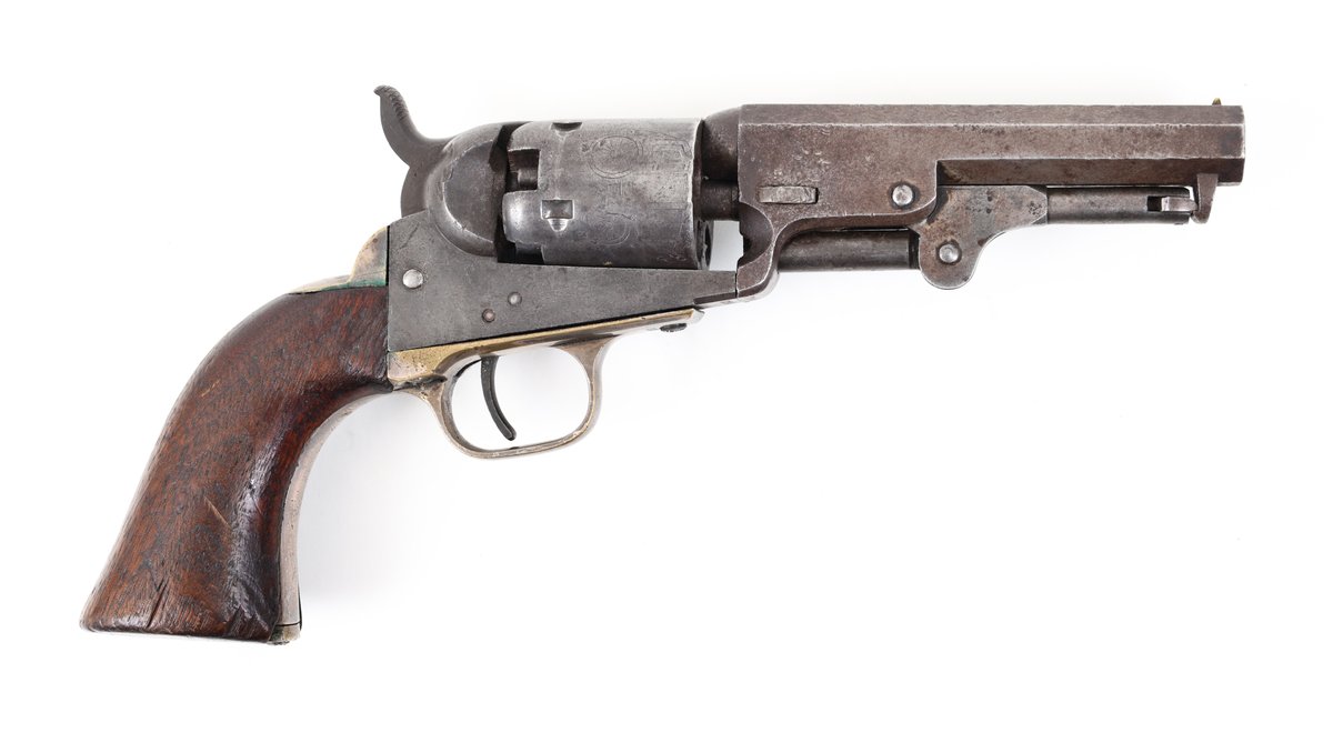 Antique Colt 1849 Pocket Model First Type Percussion Revolver