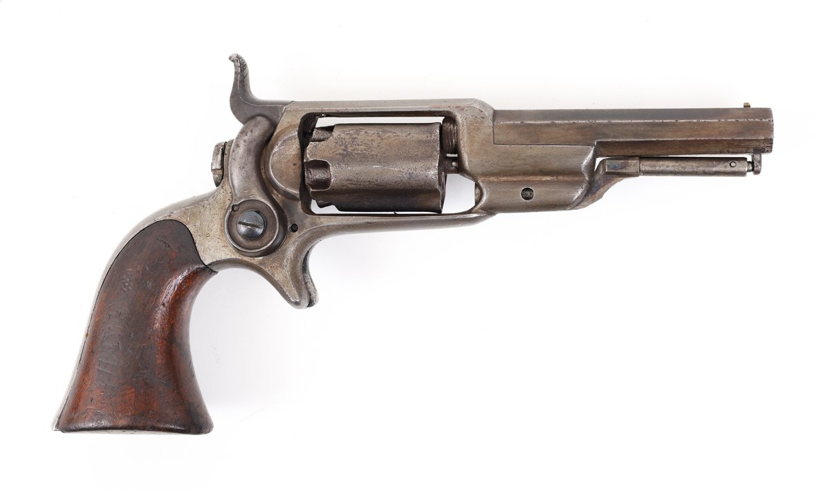 Antique Colt 1855 "Root" Sidehammer Pocket Model 3 Percussion Revolver