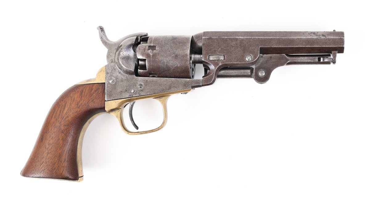 Antique Colt 1849 Pocket Model First Type Percussion Revolver