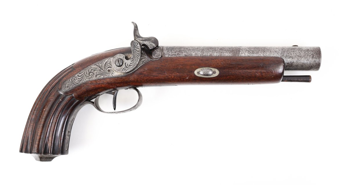 Antique European Percussion Pistol