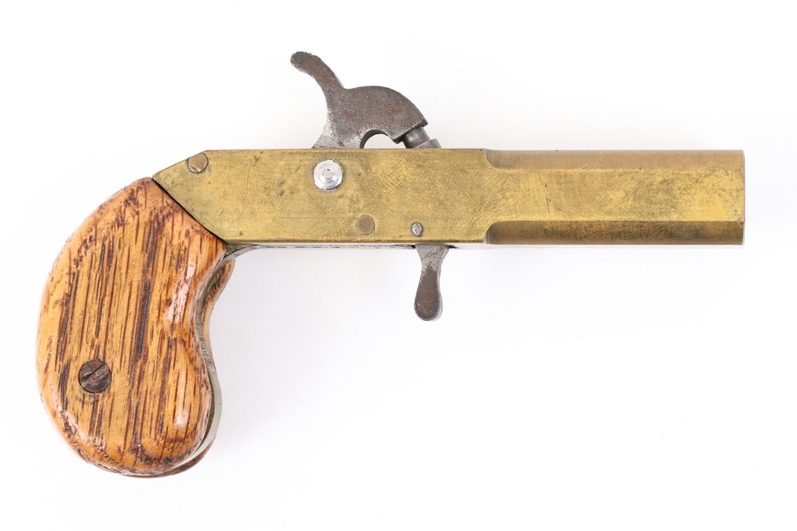 Contemporary Center Hammer Homemade Percussion Pistol