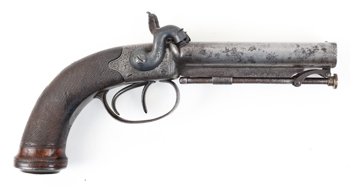 Antique S X S Percussion Pistol