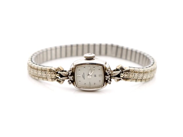 Image for 14k WG Hamilton Ladies Wrist Watch
