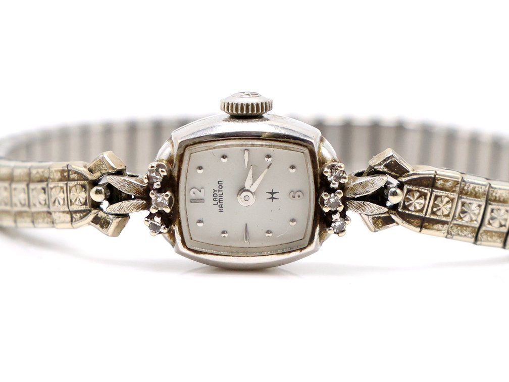 Image for 14k WG Hamilton Ladies Wrist Watch