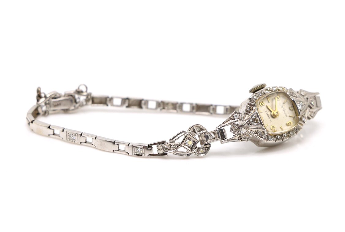 Image for 14k WG Ladies Wrist Watch