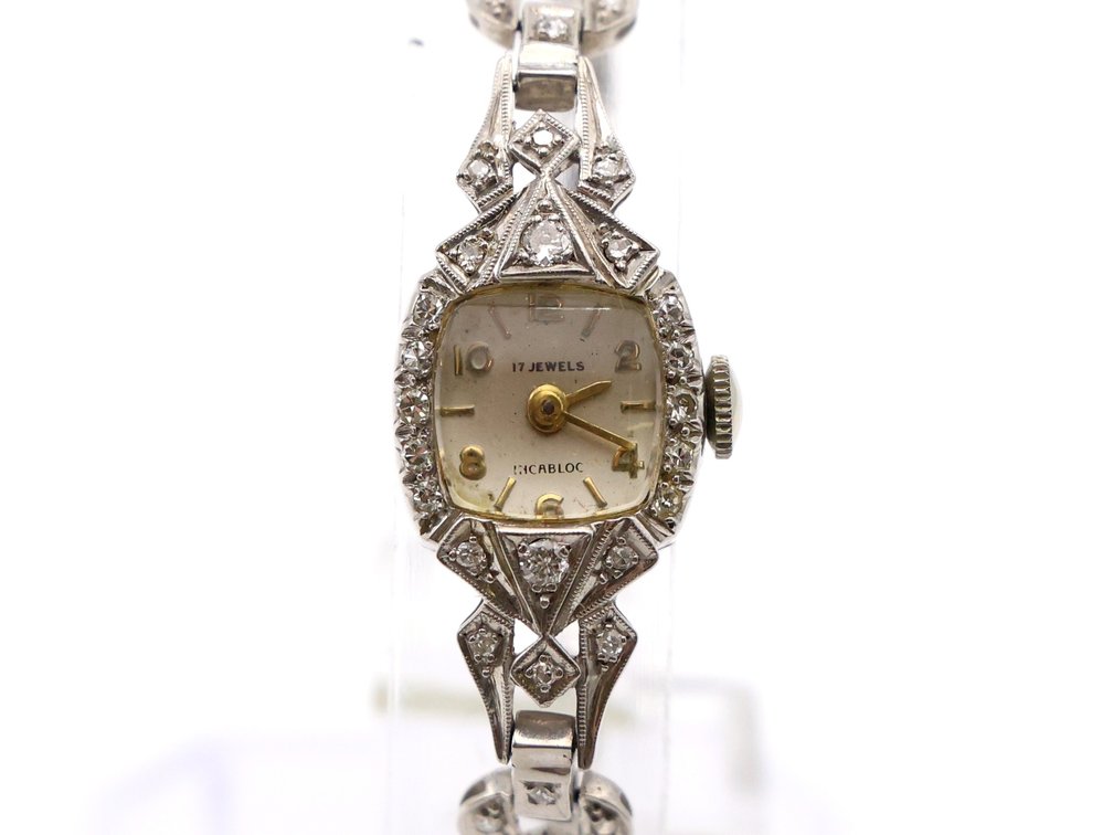 Image for 14k WG Ladies Wrist Watch