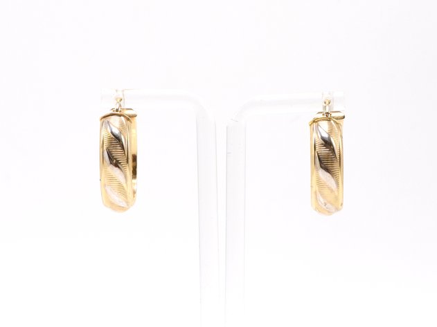 Image for 14k YG Hoop Earrings