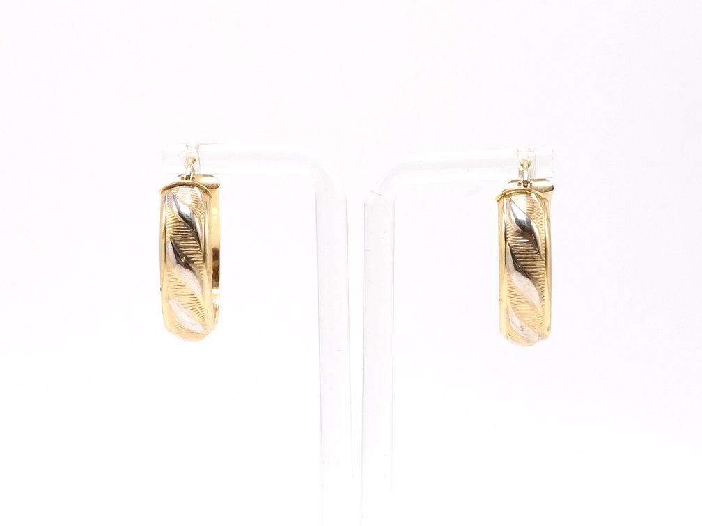 Image for 14k YG Hoop Earrings
