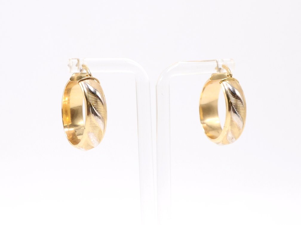 Image for 14k YG Hoop Earrings