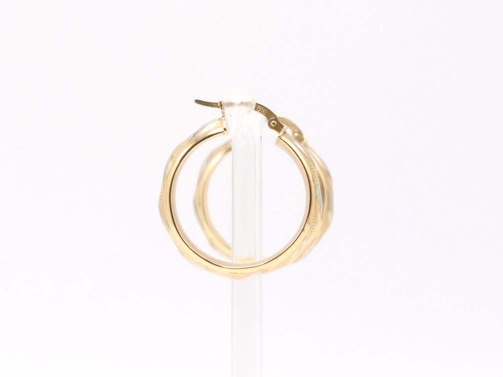 Image for 14k YG Hoop Earrings