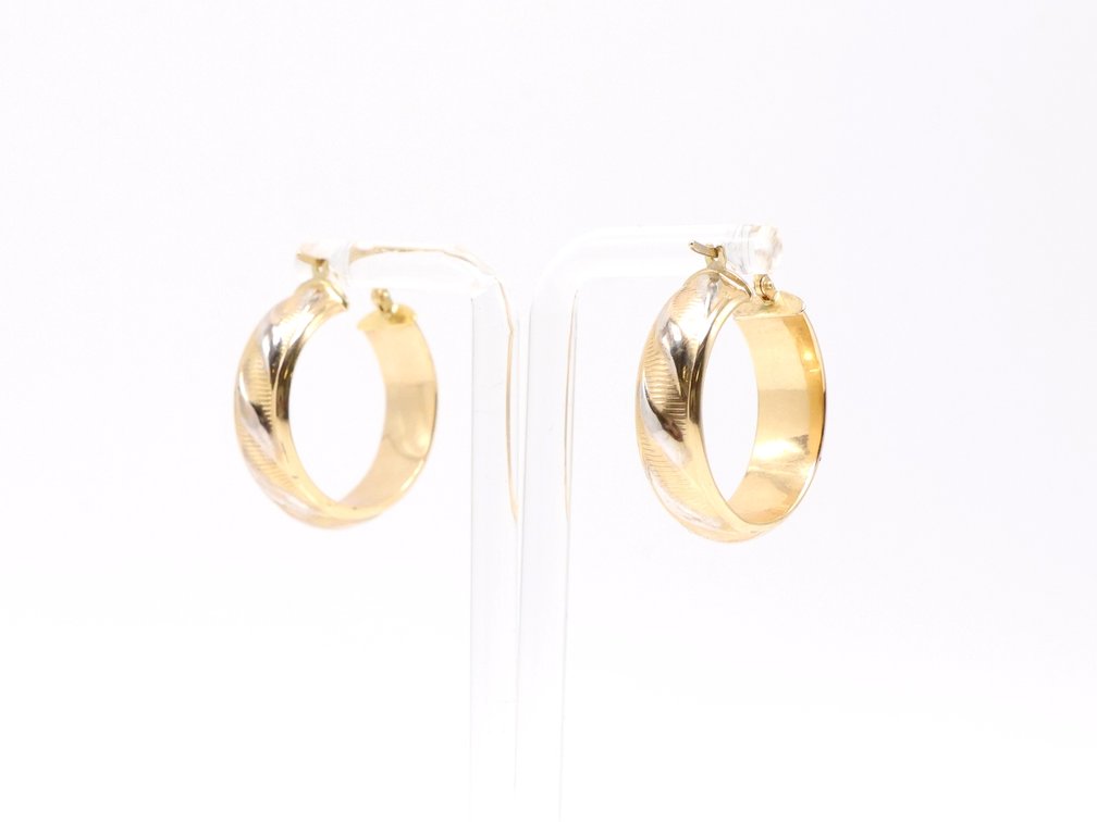 Image for 14k YG Hoop Earrings