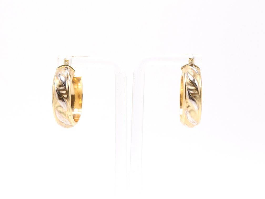 Image for 14k YG Hoop Earrings