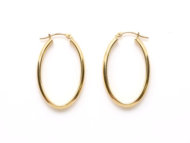 Image for 14k YG Hoop Earrings