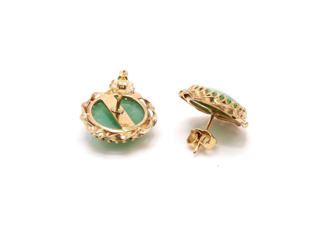 Image for 14k YG Earrings