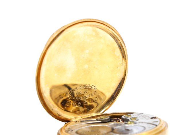 Image for 14k YG Waltham Pocket Watch