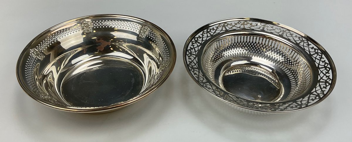 Sterling Silver Bonbon Bowls