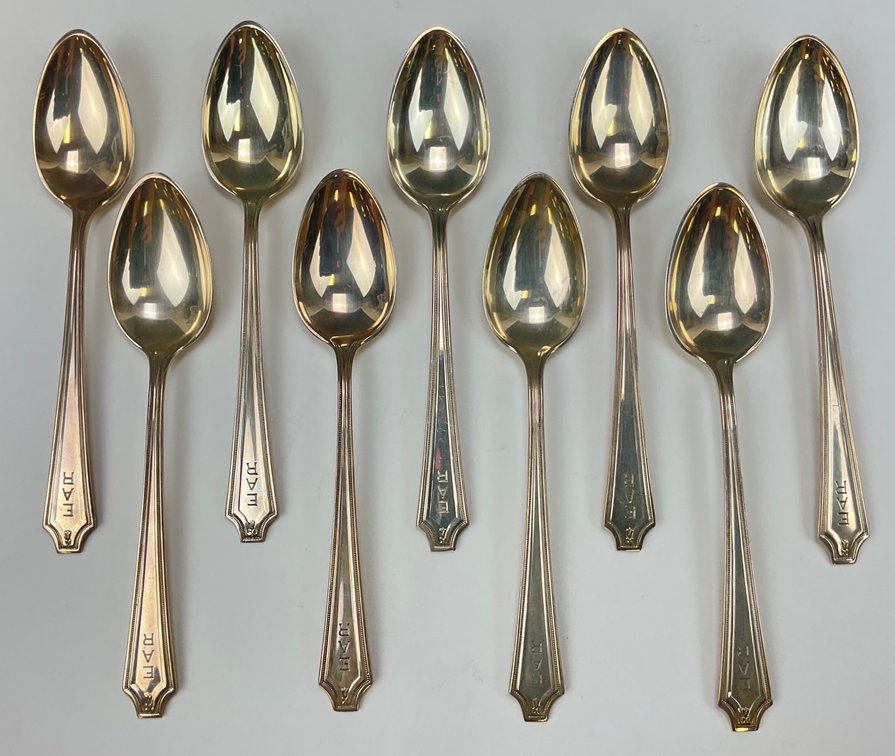 Gorham "King Albert" Sterling Silver Teaspoons