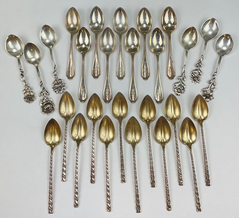 Sterling Silver Demitasse Spoons