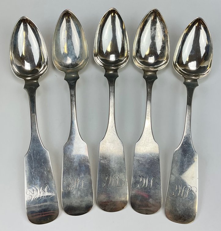 Christian Smith American Coin Silver Tablespoons