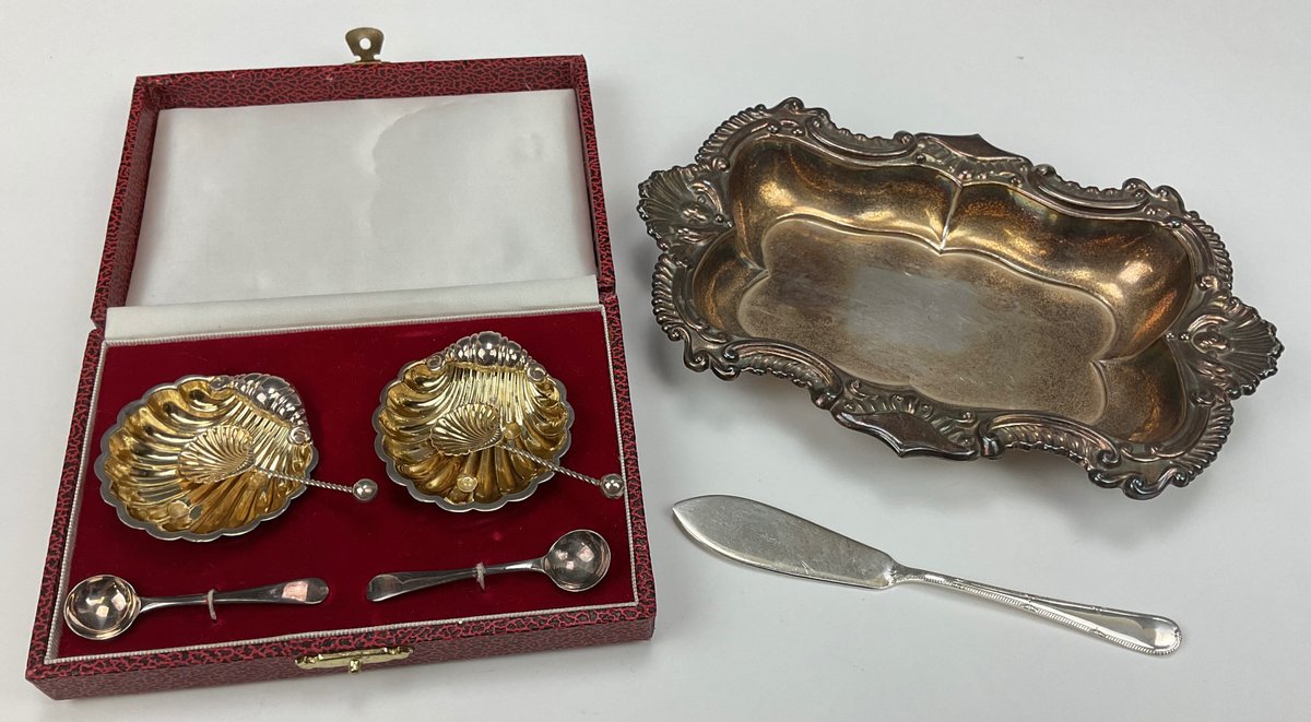 British Sterling Silver Tablewares