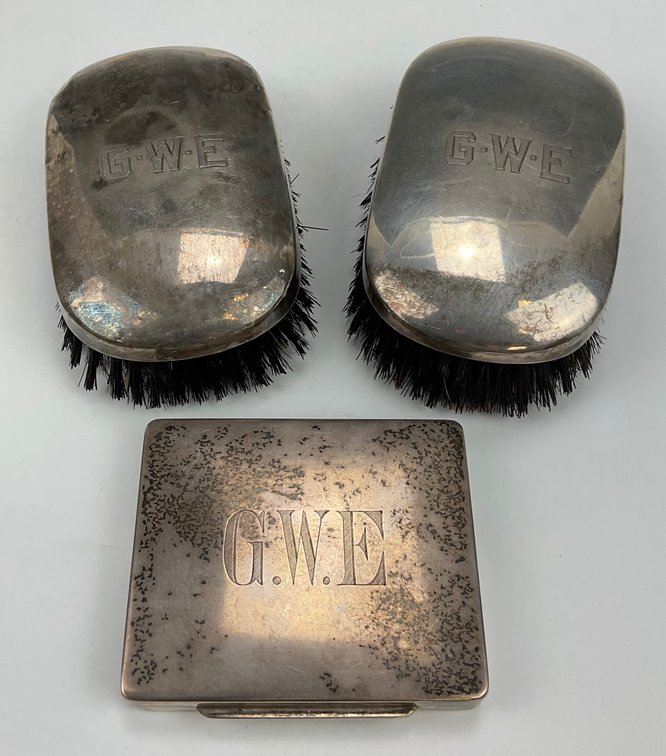 Sterling Silver Vanity Accessories