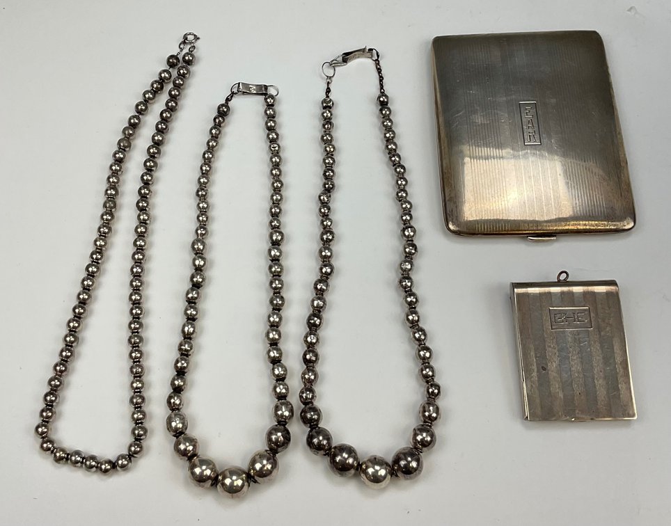 Sterling Silver Vanity Accessories and Necklaces