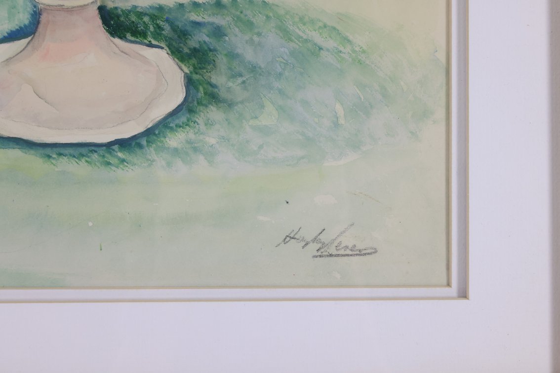 Image for Watercolor, signed