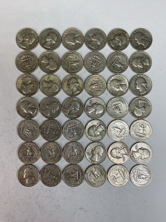 Image for US Silver Quarters