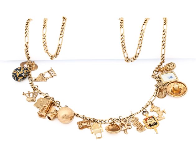 Image for 14K YG Charm Necklace
