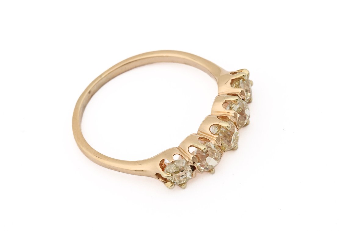 Image for 14K YG Diamond Band