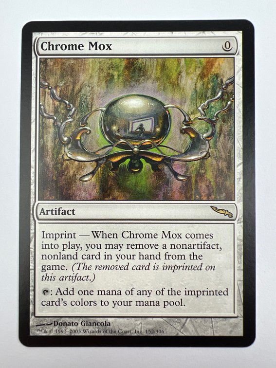 Chrome Mox Magic: The Gathering Card