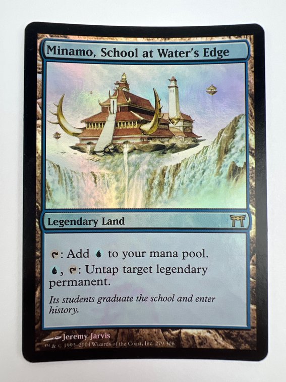 Minamo, School at Water's Edge Magic: The Gathering Card