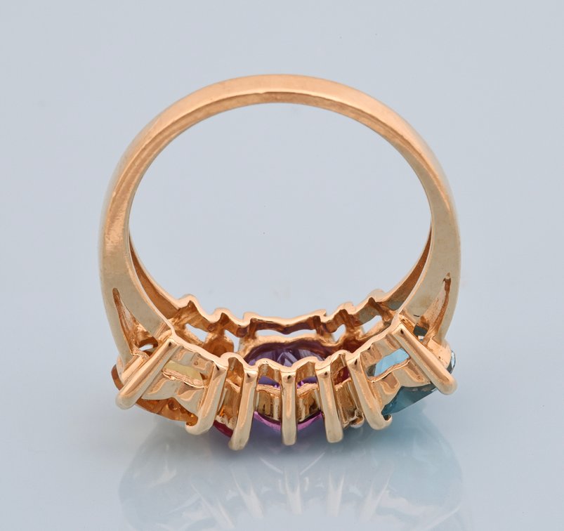 Image for 14K YG Gemstone Ring