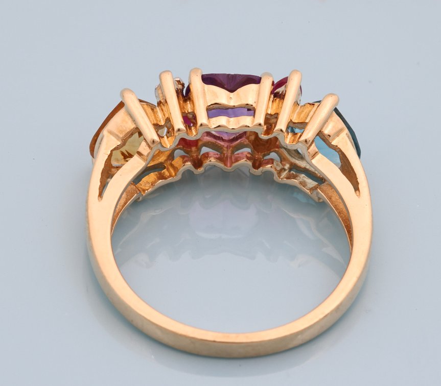 Image for 14K YG Gemstone Ring