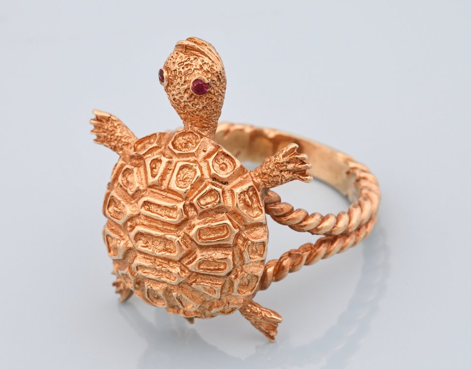 Image for 14k YG Ruby Ring