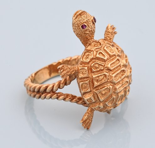 Image for 14k YG Ruby Ring