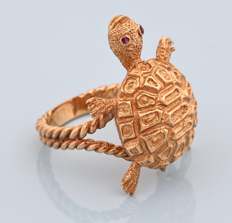Image for 14k YG Ruby Ring