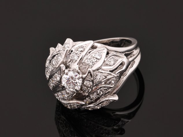 Image for 14k WG Diamond Ring