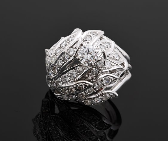 Image for 14k WG Diamond Ring