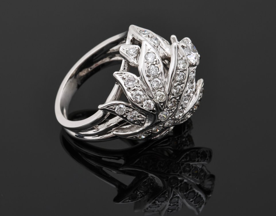 Image for 14k WG Diamond Ring