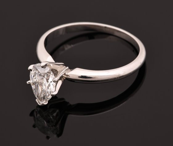 Image for Platinum Diamond Ring, 1 Carat